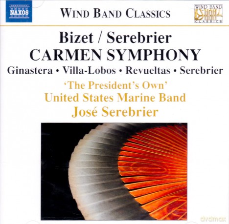 Jose Serebrier: Carmen Symphony nach Bizet (fur Blasorchester) [CD]