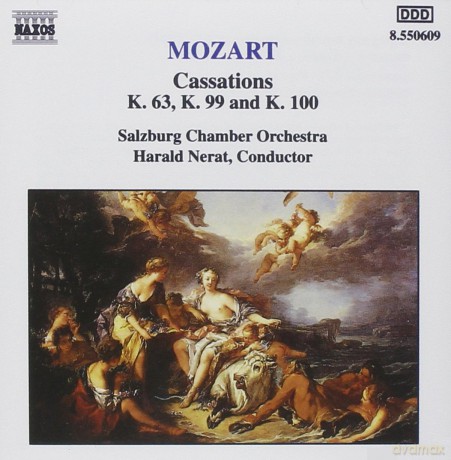 Wolfgang Amadeus Mozart: Cassationen KV 63,99,100 [CD]