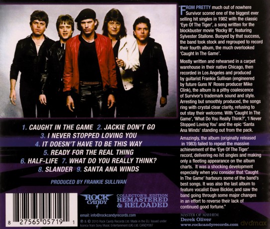 Survivor: Caught In The Game [CD]