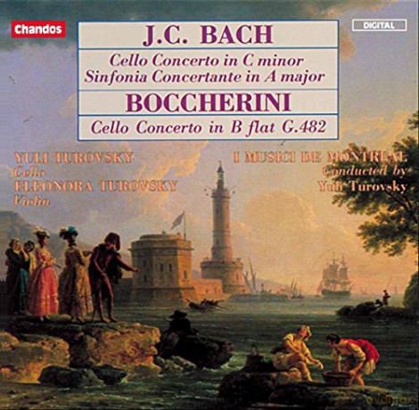 Johann Christian Bach: Cellokonzert c-moll [CD]