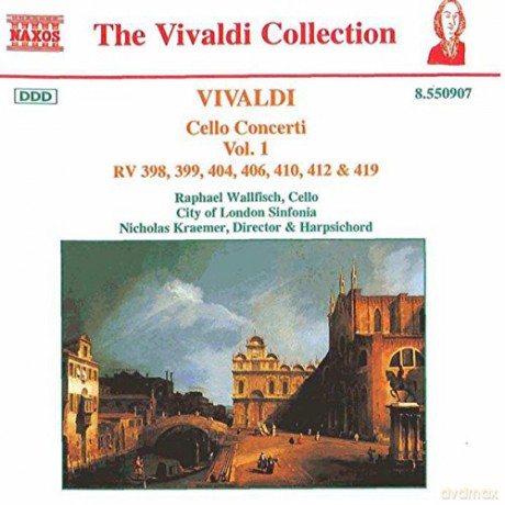 Antonio Vivaldi: Cellokonzerte Vol.1 [CD]