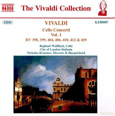 Antonio Vivaldi: Cellokonzerte Vol.1 [CD]