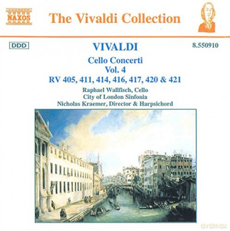 Antonio Vivaldi: Cellokonzerte Vol.4 [CD]