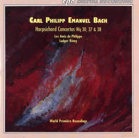 Carl Philipp Emanuel Bach: Cembalokonzerte Wq.30,37,38 [CD]