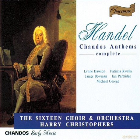 Georg Friedrich Handel: Chandos Anthems Vol.1-4 [CD]