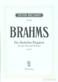 Johannes Brahms: Chorsingen leicht gemacht: Brahms, Ein Deutsches Requiem op.45 (Tenor) [CD]