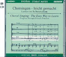 Antonin Dvorak: Chorsingen leicht gemacht:Dvorak,Stabat Mater (Bass) [CD]