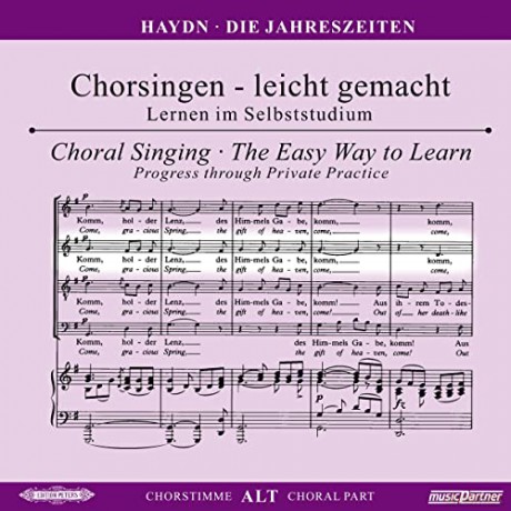 Joseph Haydn: Chorsingen leicht gemacht:Haydn,Die Jahreszeiten (Alt) [CD]
