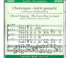 Joseph Haydn: Chorsingen leicht gemacht:Haydn,Die Schopfung (Bass) [CD]