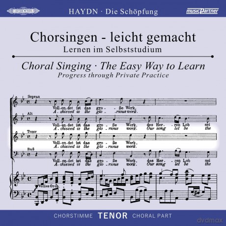 Joseph Haydn: Chorsingen leicht gemacht:Haydn,Die Schopfung (Tenor) [CD]