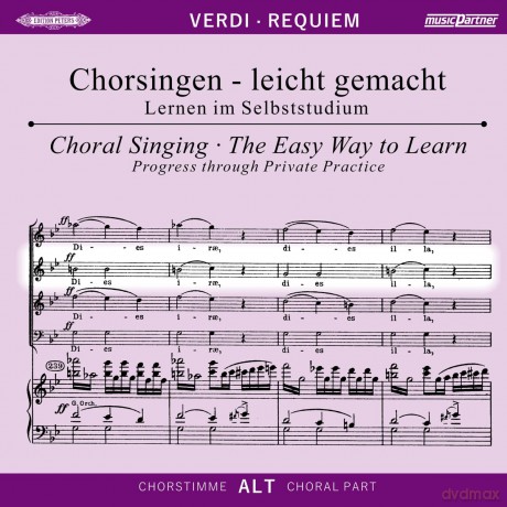 Giuseppe Verdi: Chorsingen leicht gemacht:Verdi,Requiem (Alt) [CD]