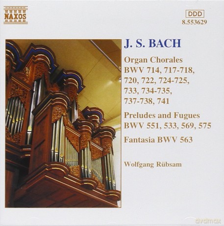 Johann Sebastian Bach: Chorss¤le BWV 714,717,718,720,722,724,725, [CD]