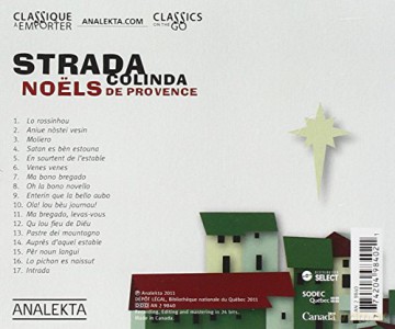 Strada: Colinda: Noels De Provence [CD]