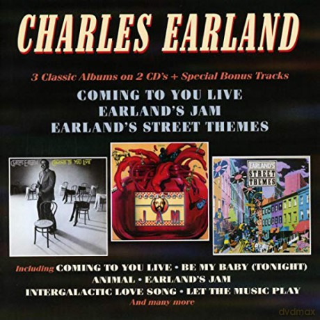 Charles Earland: Coming To You Live / Earland's Jam / Earland's Street Themes [2CD]