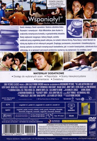 Rozważni i romantyczni - Klub miłośników Jane Austen [DVD]