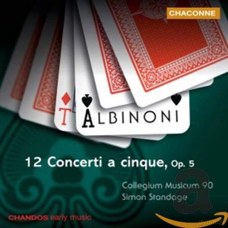 Tomaso Albinoni: Concerti op.5 Nr.1-12 [CD]