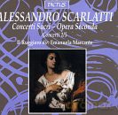 Alessandro Scarlatti: Concerti Sacri Vol.1 [CD]