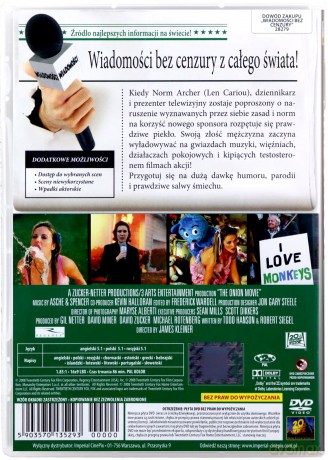 Wiadomości bez cenzury [DVD]