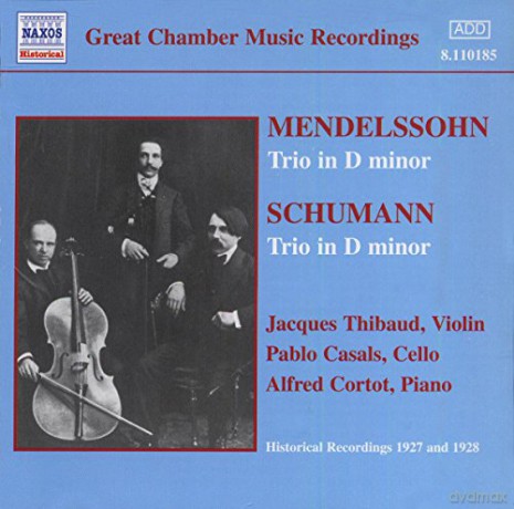 Cortot/Thibaud/Casals - Klaviertrios [CD]