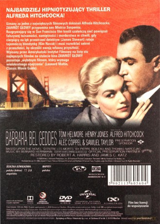 Zawrót głowy [DVD]