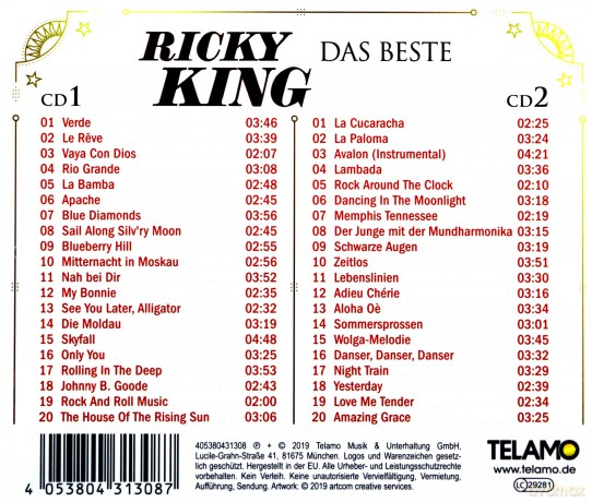 Ricky King: Das Beste: Gitarrensounds, die unter die Haut gehen [2CD]