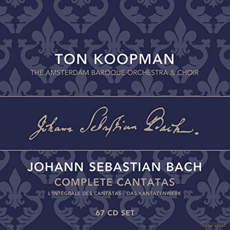 Johann Sebastian Bach: Das Kantatenwerk (Ton Koopman) (von Ton Koopman handsigniert) [67CD]