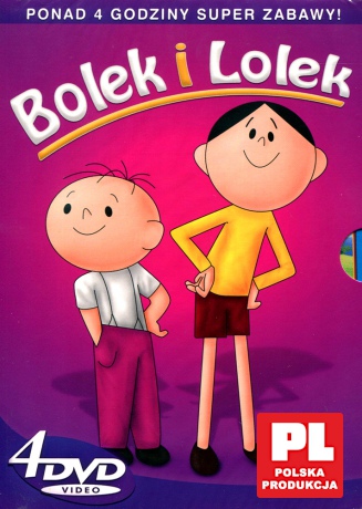 Bolek i Lolek Kolekcja 1: Wielka Podróż / Na Dzikim Zachodzie / Wielki mecz / Morska wyprawa [BOX] [4DVD]