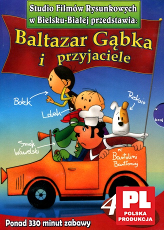 Baltazar Gąbka i przyjaciele [BOX] [4DVD]