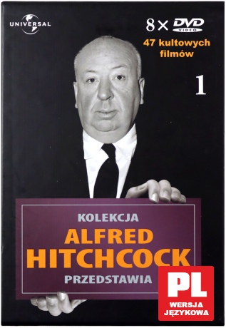 Alfred Hitchcock Kolekcja [8DVD]+[8xKSIĄŻKA]
