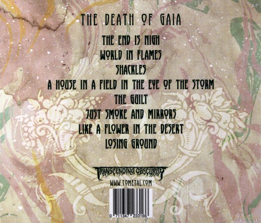 Officium Triste: Death Of Gaia [CD]