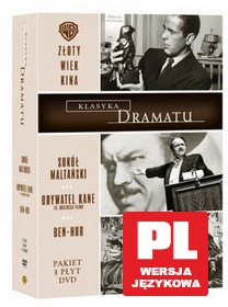 Złoty Wiek Kina. Klasyka Dramatu: Ben Hur / Obywatel Kane / Sokół Maltański [BOX] [3DVD]