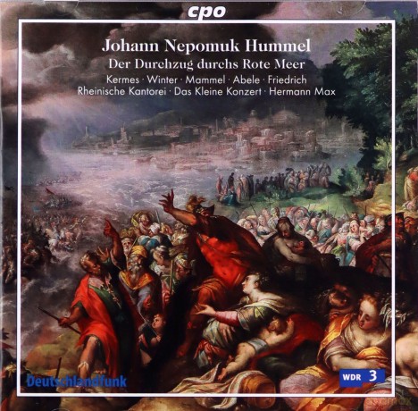 Johann Nepomuk Hummel: Der Durchzug durchs Rote Meer [CD]