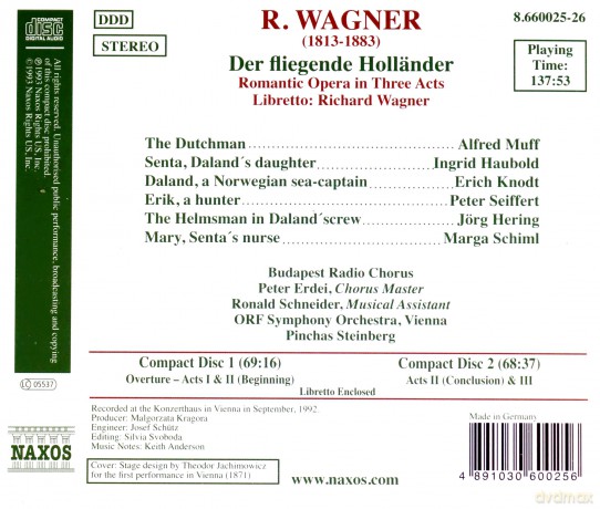 Richard Wagner: Der Fliegende Hollssnder [2CD]
