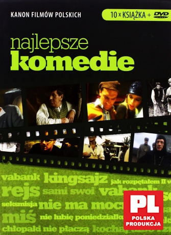 Kanon Filmów Polskich: Komedie [BOX] [13DVD]+[10xKSIĄŻKA]