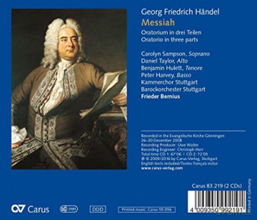 Georg Friedrich Handel: Der Messias [CD]