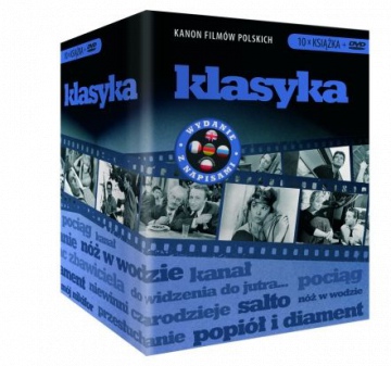 Kanon Filmów Polskich: Kolekcja Klasyki [BOX] [10DVD]+[10xKSIĄŻKA]