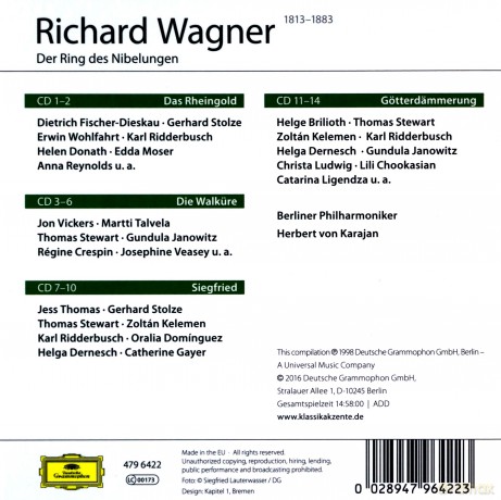 Richard Wagner: Der Ring des Nibelungen [14CD]