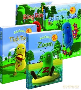 Baby Beetles - cztery żuki do nauki Pakiet [4xKSIĄŻKA]+[4DVD]+[4CD]