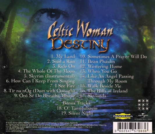 Celtic Woman: Destiny [CD]