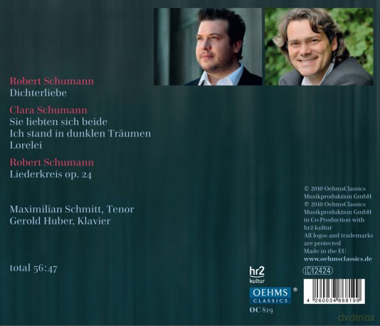 Robert Schumann: Dichterliebe [CD]