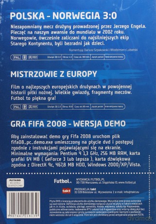 Polska-Norwegia: Eliminacje MŚ 2002 (Futbol.pl) [DVD]