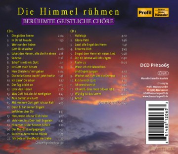 Die Himmel ruhmen - Beruhmte geistliche Chore [CD]