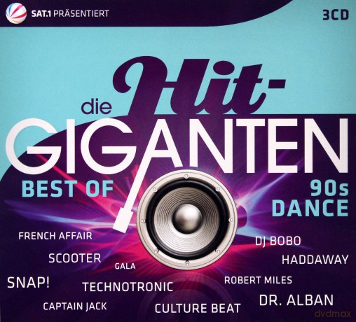 Die Hit-Giganten: Best Of 90's Dance [3CD]
