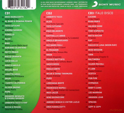 Die Hit-Giganten: Best Of Italo Hits [3CD]