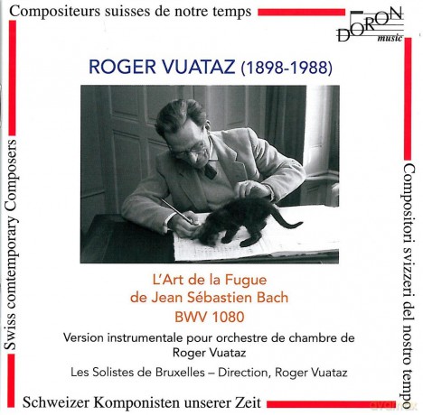 Roger Vuataz: Die Kunst der Fuge (nach J.S.Bach) fur Kammerorchester [2CD]
