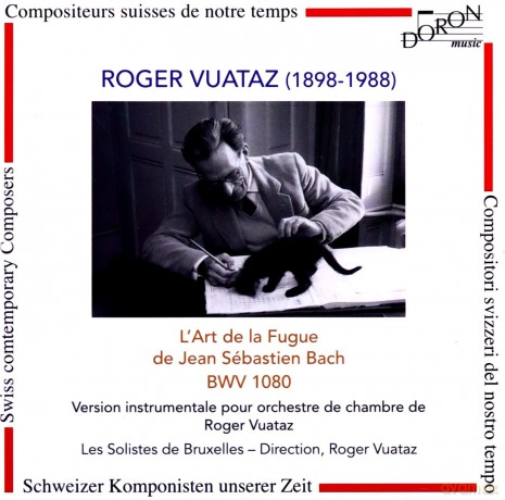 Roger Vuataz: Die Kunst der Fuge (nach J.S.Bach) fur Kammerorchester [2CD]