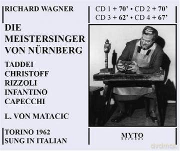 Richard Wagner: Die Meistersinger von Nurnberg (in ital.Spr.) [4CD]