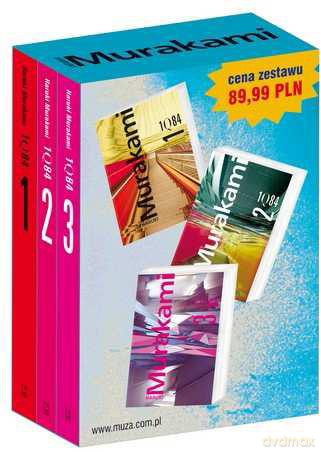 1Q84 tom 1-3 - Haruki Murakami [3xKSIĄŻKA]