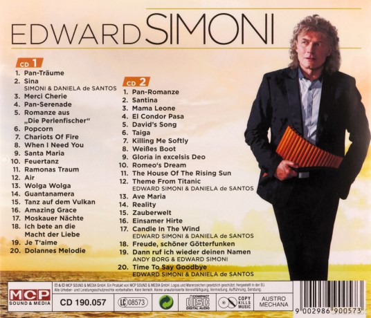 Edward Simoni: Die ultimative Best Of Edward Simoni (25 Jahre) [2CD]