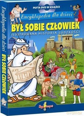 Był sobie człowiek - Encyklopedia Dla Dzieci [książka]+[DVD]